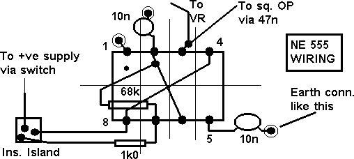 NE 555 Wiring Diagram